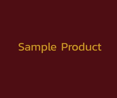 sample product